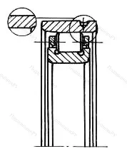 Подшипник  1272924 размер 120x165x27 от производителя  ГПЗ-4