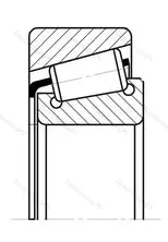 Подшипник  33012 (3007112) размер 60x95x27 от производителя  SKF Подшипник  33012 (3007112) размер 60x95x27 от производителя  SKF