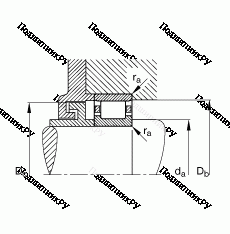 Подшипник N 306-E-TVP 2