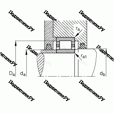 Подшипник NU 2232-E-M 1